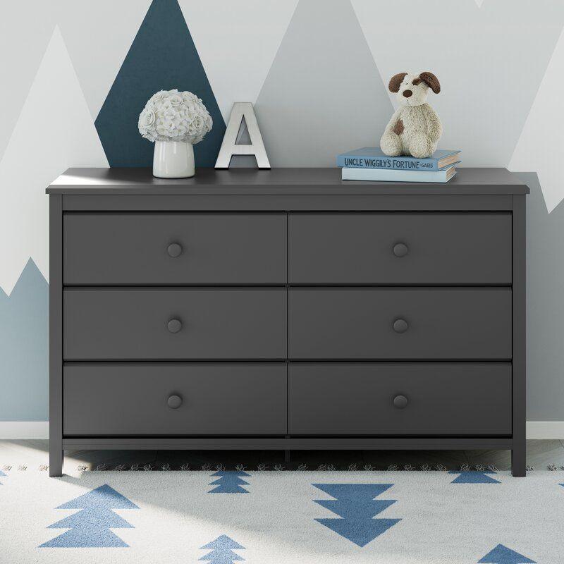 Kids Engineered Wood Dresser - 133x42x82 cm - By Alhome - 11011293