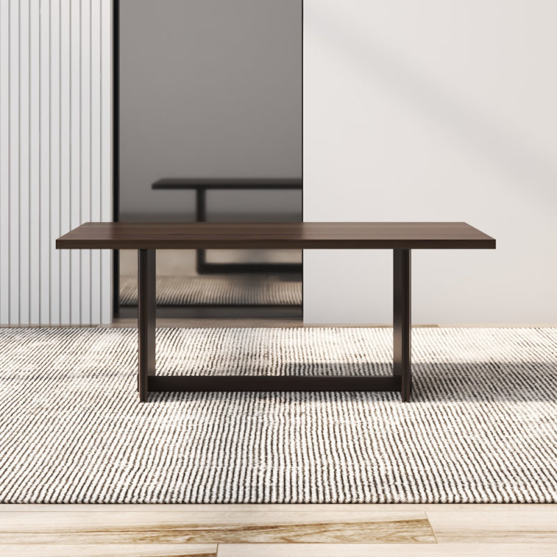 Coffee Center Table Wood by Alhome - 95x34x95 cm