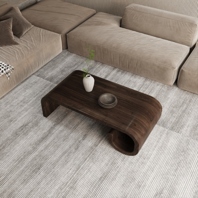 Coffee Center Table Wood by Alhome - 100x35x50 cm