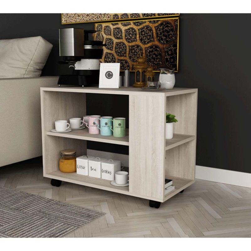 ركن القهوة البني للأناقة المريحة من الهوم