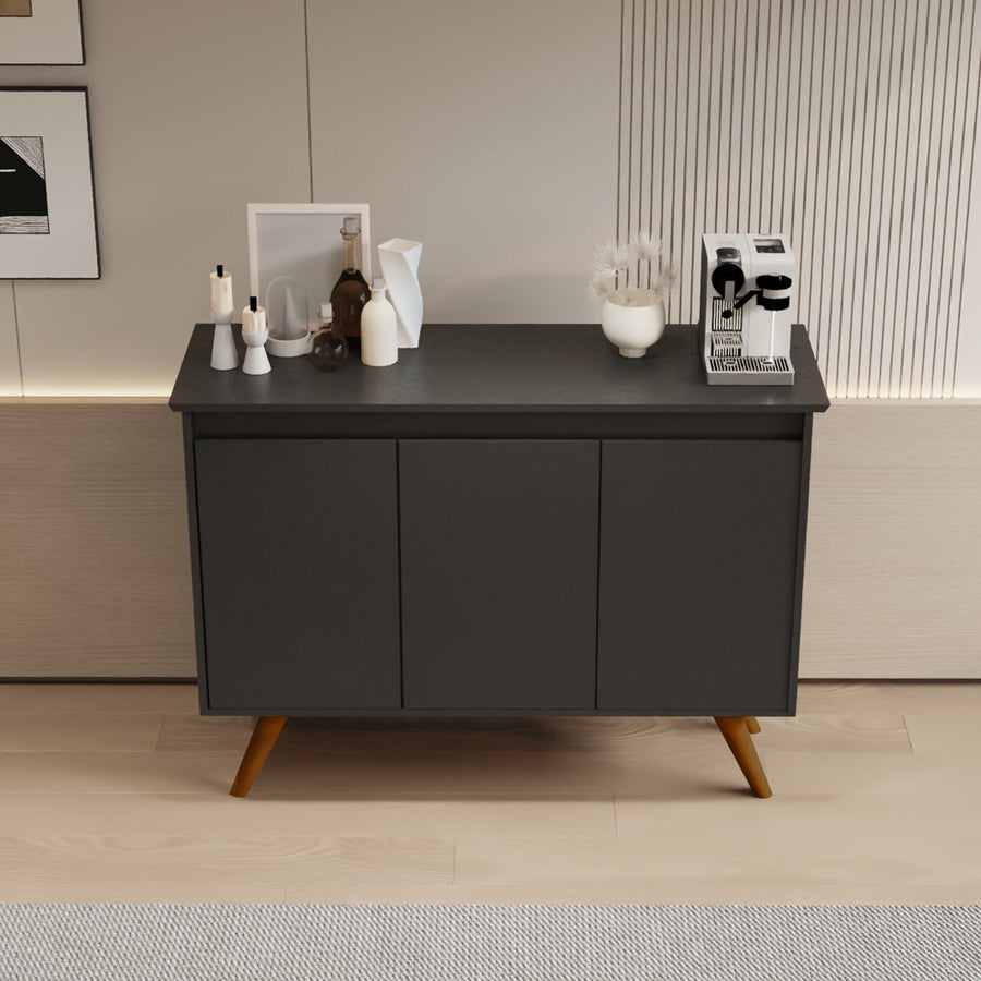 ركن قهوة أنيق باللونين لون اسود ولون بني من الهوم