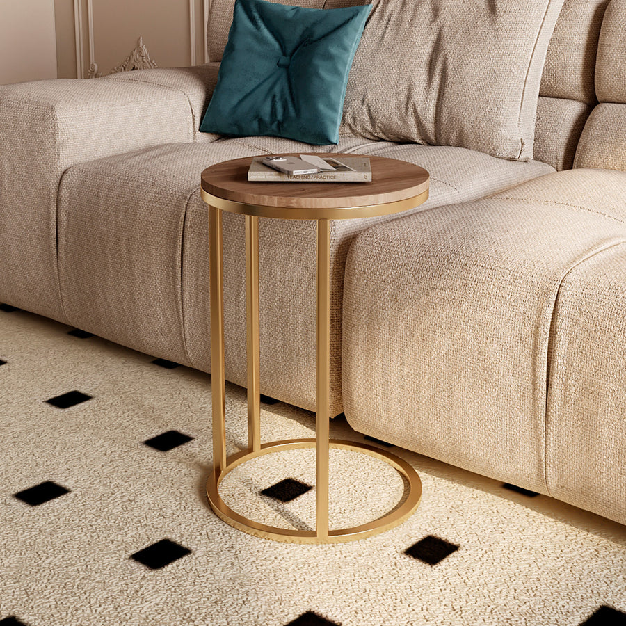 ناتشورال هارموني: طاولة جانبية من جوهر الخشب من الهوم