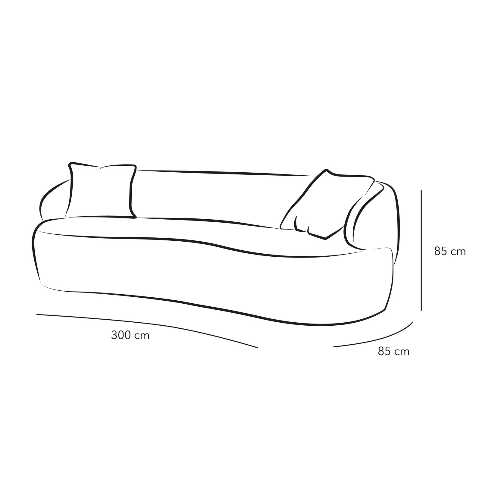 Timeless Warmth: 3-Seater Bouclâˆڑآ© Sofa in Rich Brown By Alhome - ALHOME