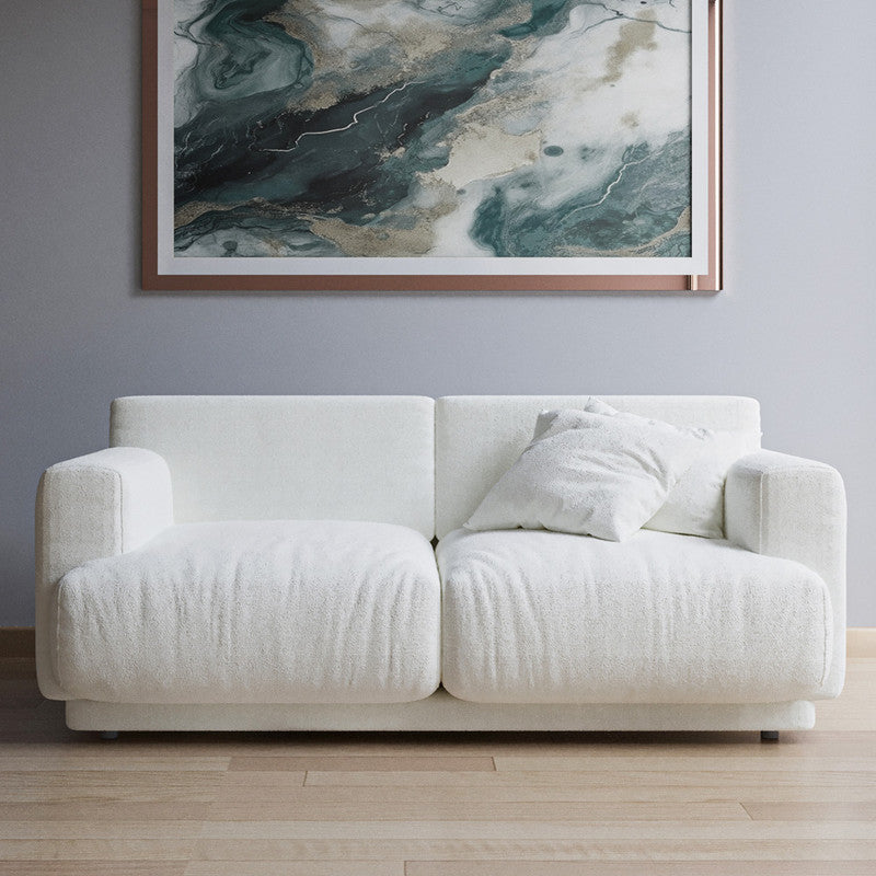 كنبة بوكليه ثلاث مقاعد رمادي من الهوم - 110111315
