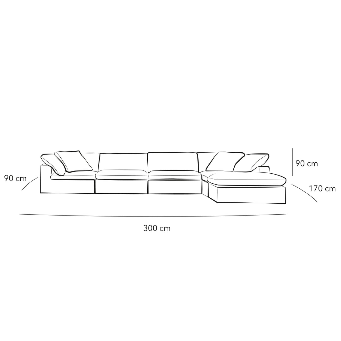 3-Seater Grey Velvet Sofa By Alhome - 110111352 - ALHOME