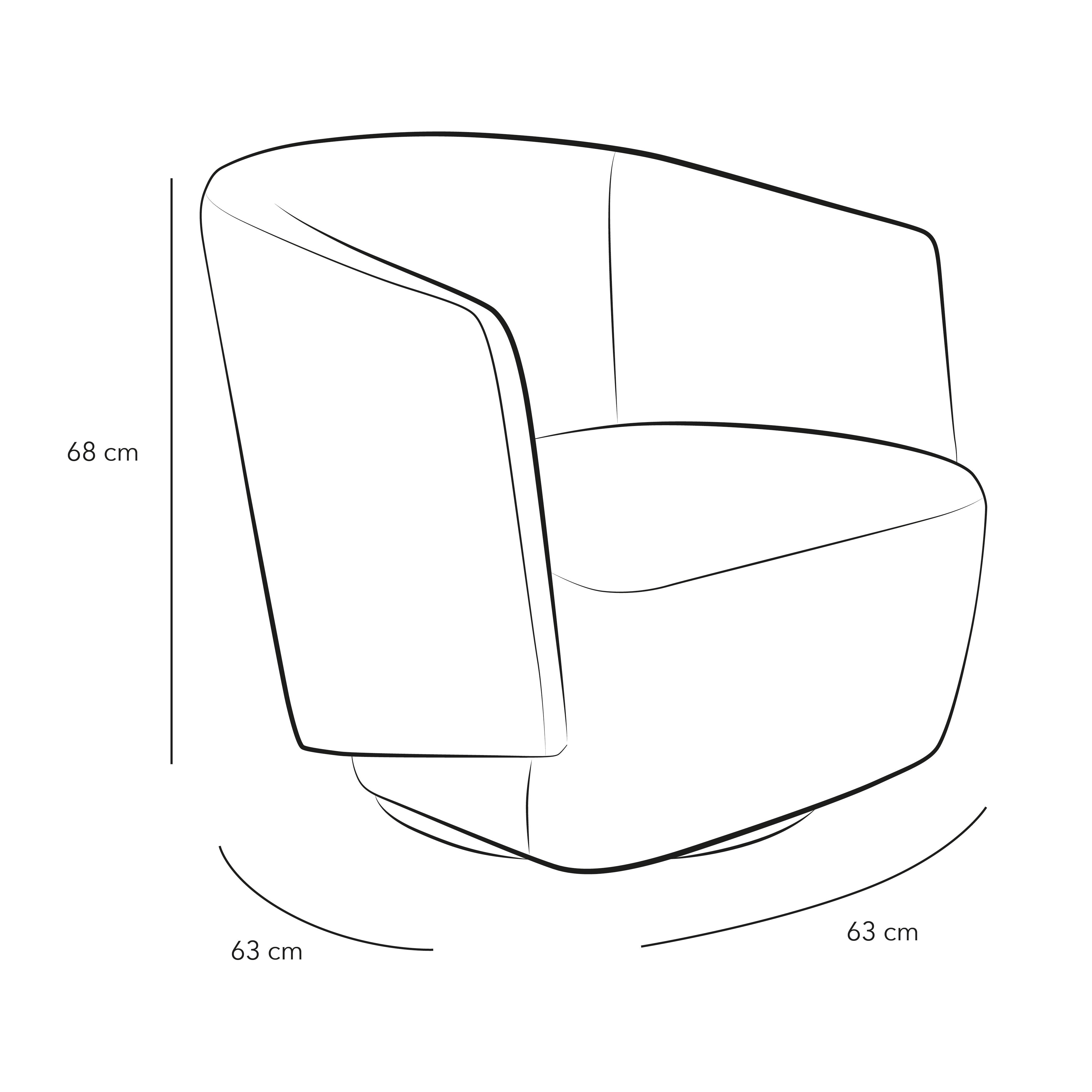 Turmeric Velvet Accent Chair By Alhome - 110111392 - ALHOME