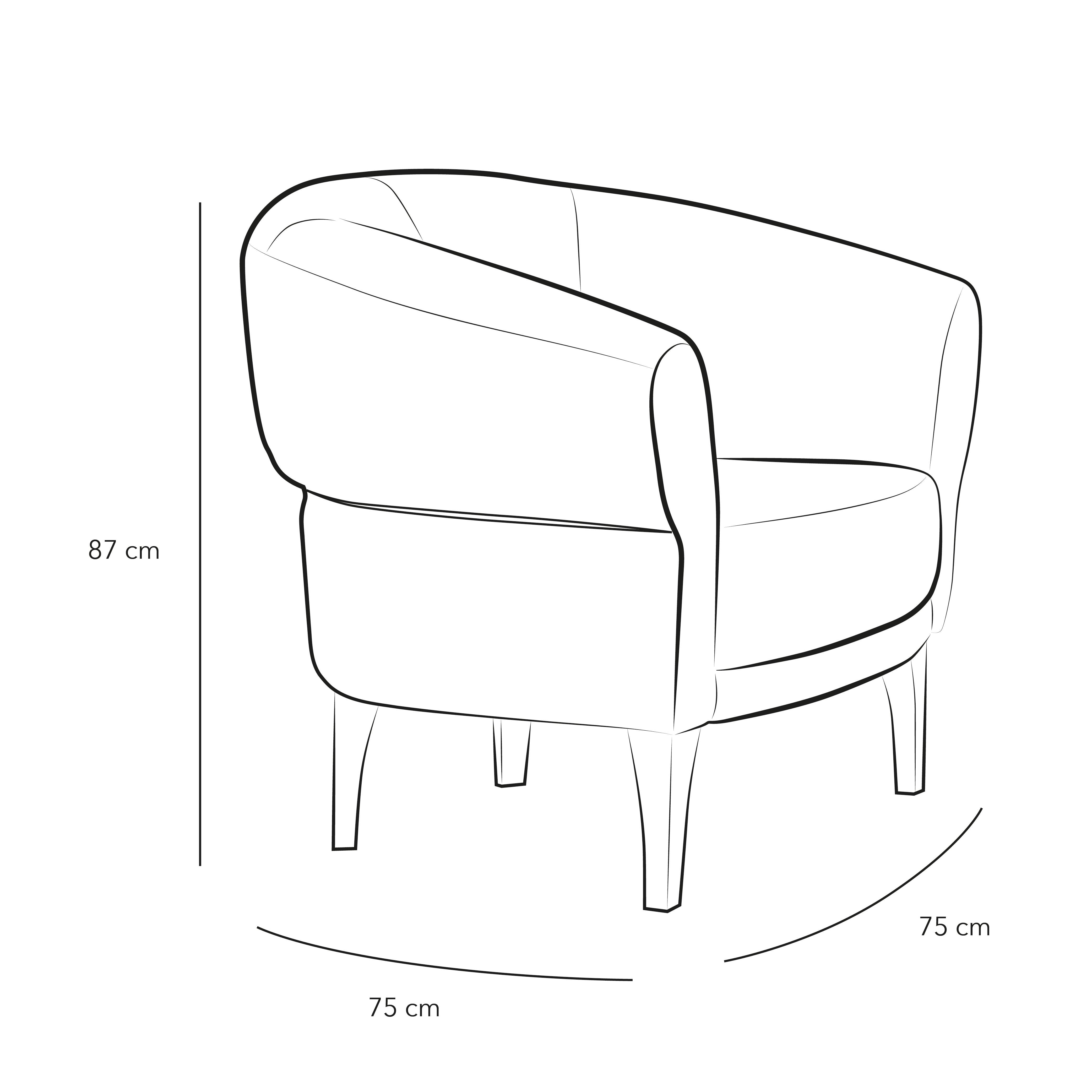 White Velvet Chair By Alhome - 110111681 - ALHOME