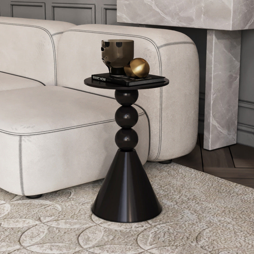 Harmony Modern Side Table By Alhome - Black