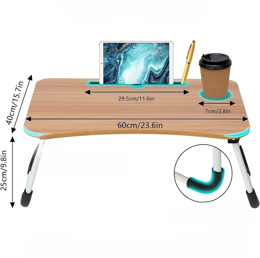 Alhome Foldable Portable Laptop Table - ALHOME