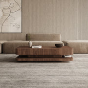 Elegant Coffee Center Table Wood by Alhome - 100x35x50 cm