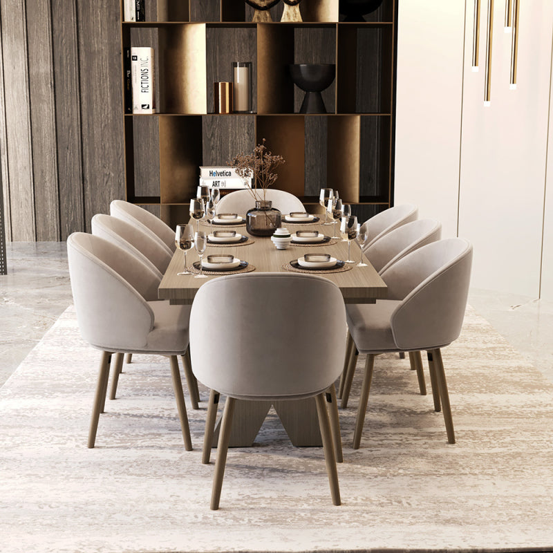 Dining Table Wood by Alhome - 240x110x74 cm