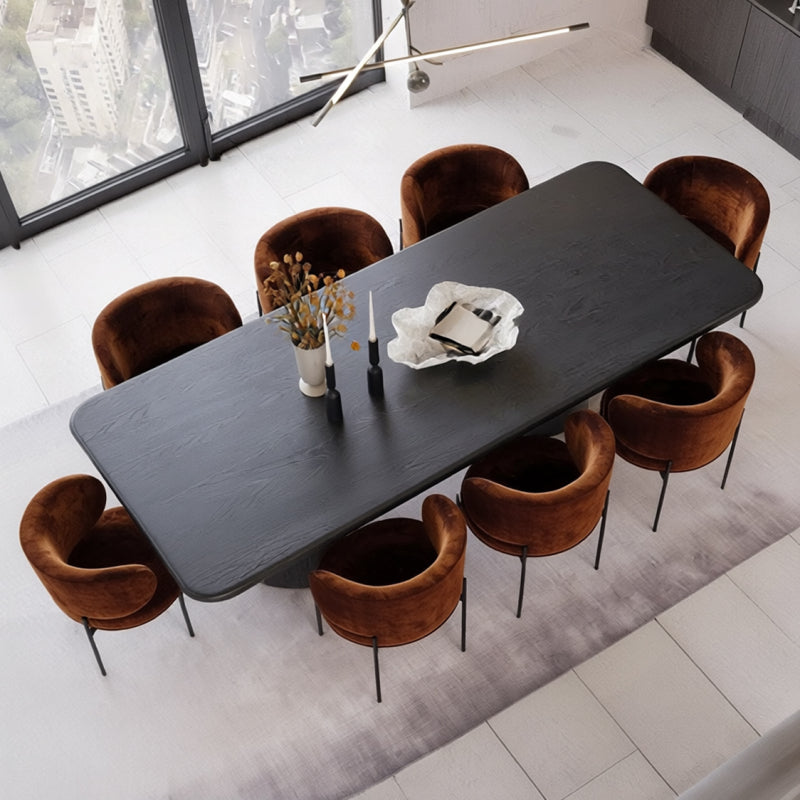 Dining Table Wood by Alhome - 200x76x90 cm