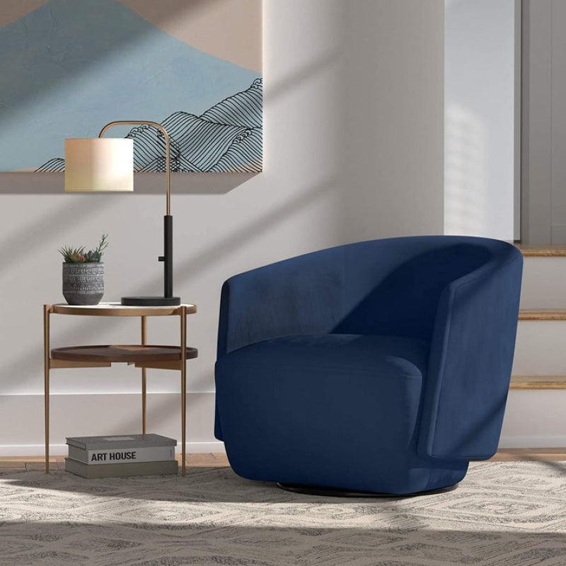 Velvet Accent Chair By Alhome - ALHOME