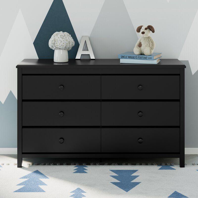 Kids Engineered Wood Dresser - 133x42x82 cm - By Alhome - 11011293