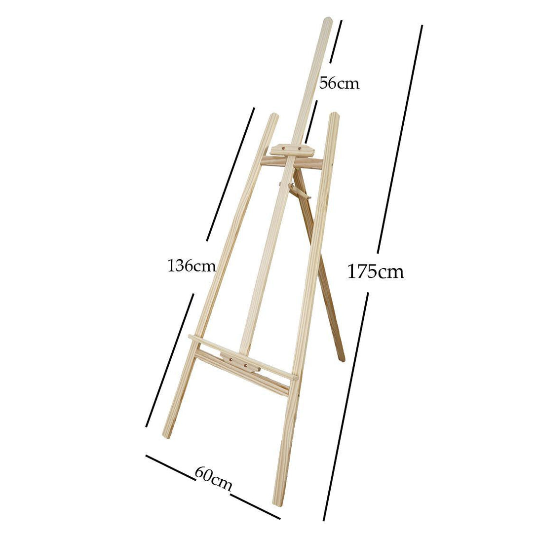 FAMILY SHIP Wooden drawing easel (stand), 175 cm - ALHOME