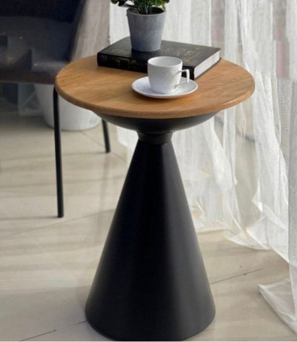 Alhome side table - black and brown - 110113959