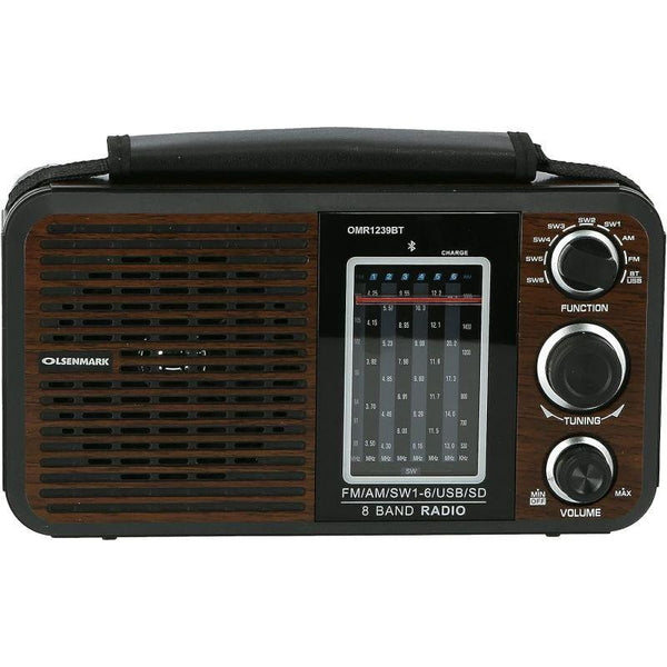 Olsenmark Rechargeable Radio With Mp3 - Omr1239