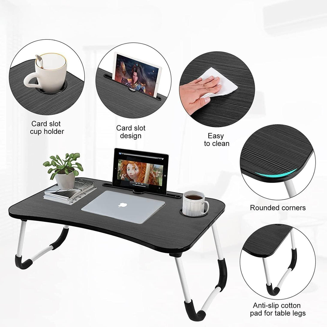 Alhome Foldable Portable Laptop Table - ALHOME