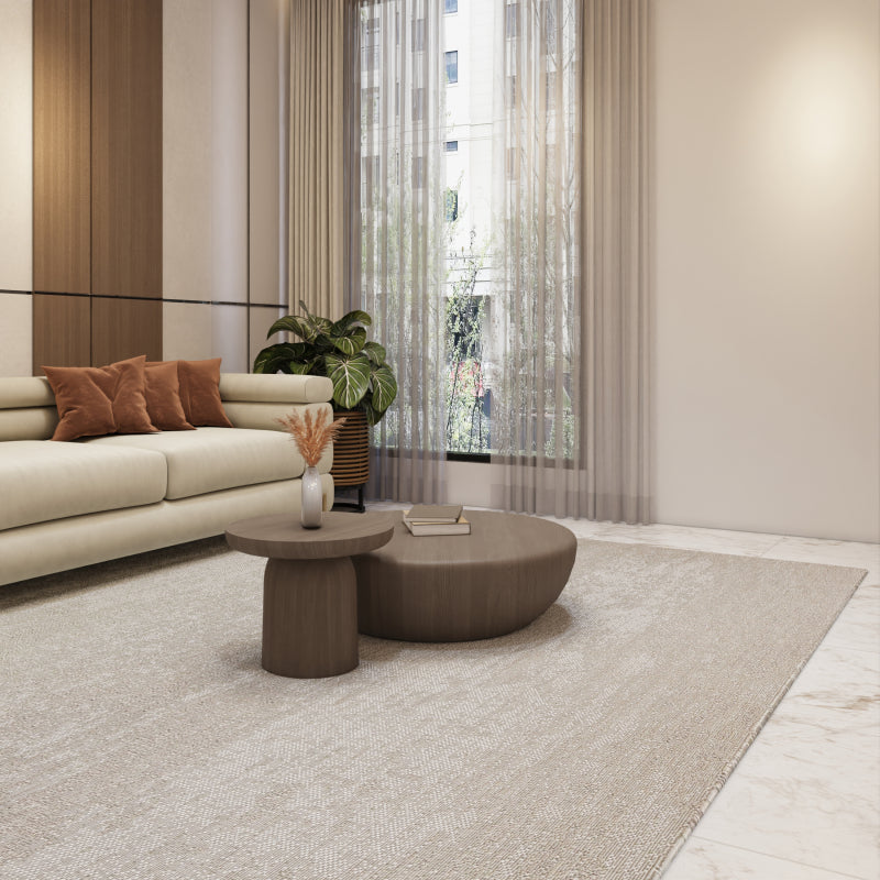 Luxurious Coffee Center Table Wood by Alhome - 95x34x95 cm