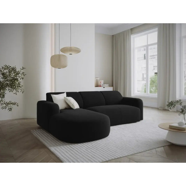 Comfortable Linen Corner Sofa - 250x170x85x85 cm - By Alhome