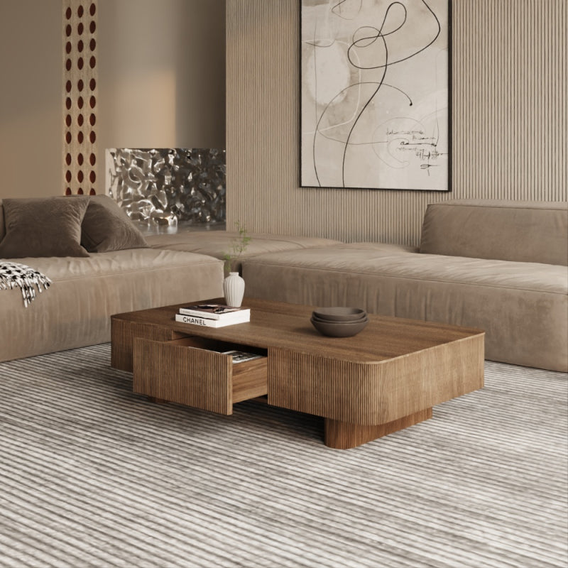 Coffee Center Table Wood by Alhome - 100x35x40 cm