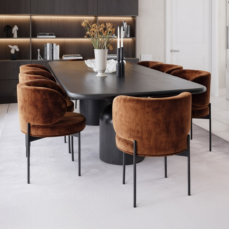 Dining Table Wood by Alhome - 200x76x90 cm