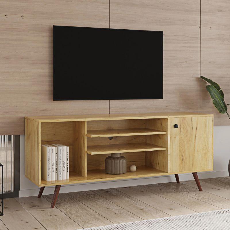 Engineered Wood TV Table - 135x36x67 cm By Alhome - 110113026