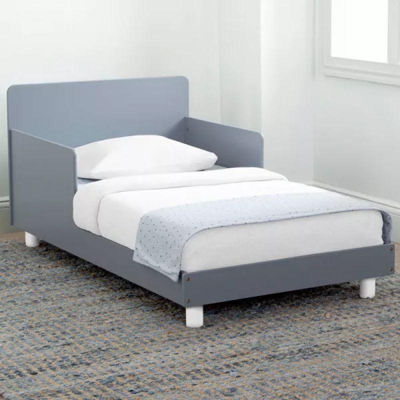 Wood Kids Bed: Chic 120x200x140 cm by Alhome - 11011277
