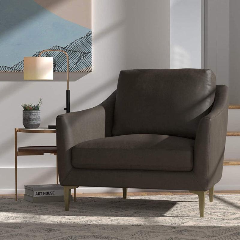 Velvet Accent Chair By Alhome - 90x75x80 cm - 11011138