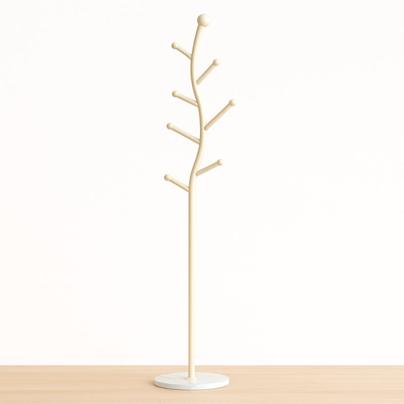Tree-Shaped Floor Clothes Rack - 170x30 cm - White
