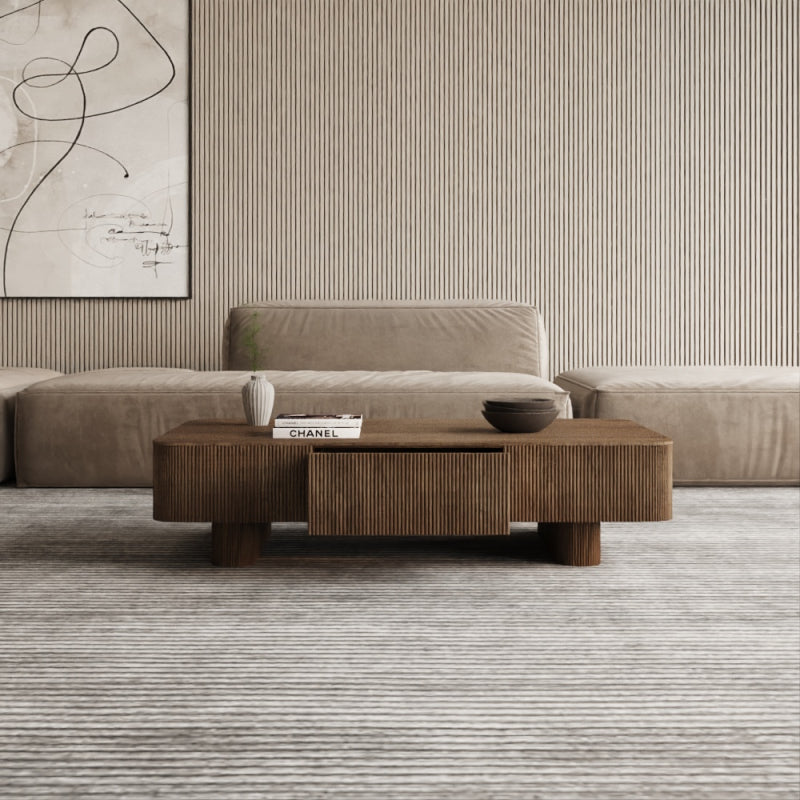 Coffee Center Table Wood by Alhome - 100x35x40 cm