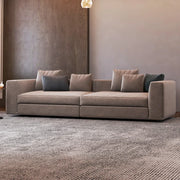 Alhome linen 3 Seater Sofa 220×90×60cm- Beige