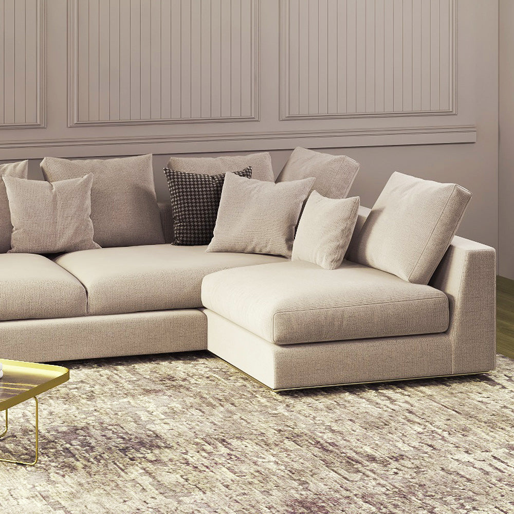 Alhome Corner sofa, size 270x160x85x85 cm - Beige - AL-596