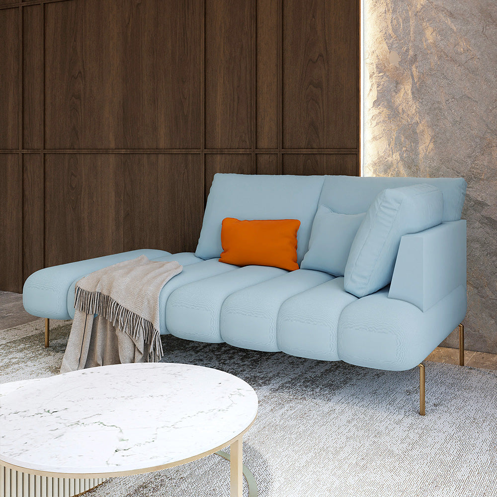 الهوم كنبة - 85×180×85 سم -ازرق فاتح - AL-92