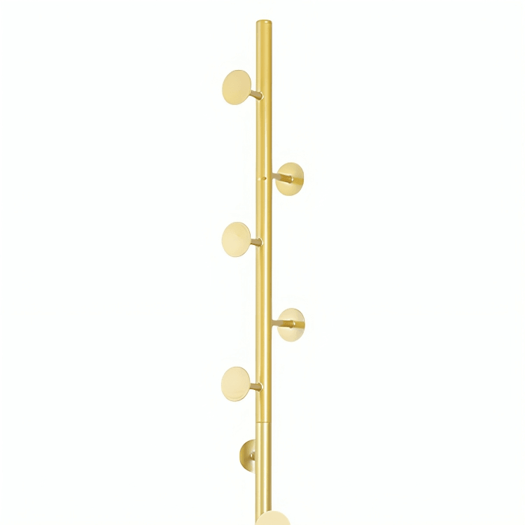 Family Ship Iron hanger with golden marble base - ALHOME