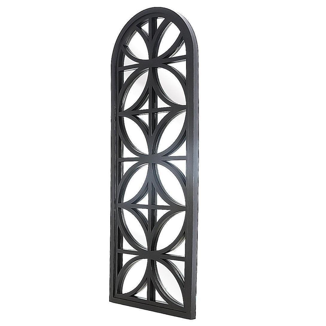 Family Ship Black window wall mirror - ALHOME