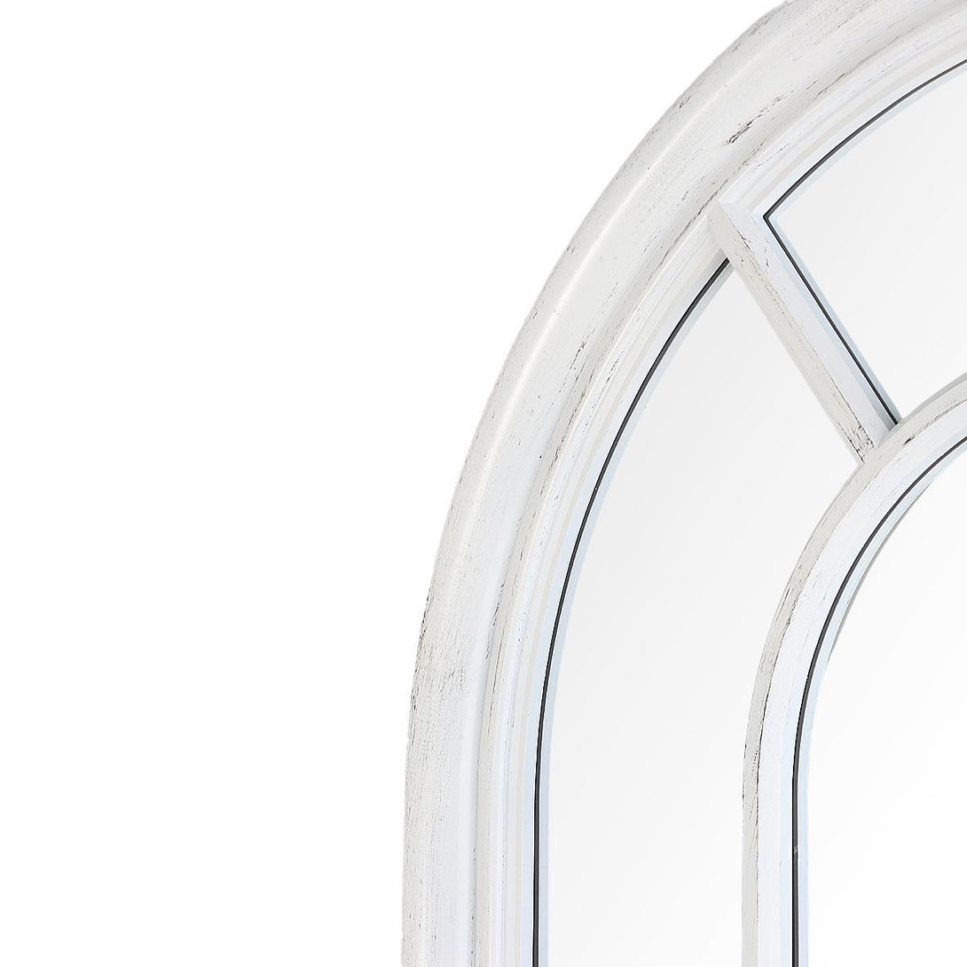 Family Ship White window-style wall mirror - ALHOME