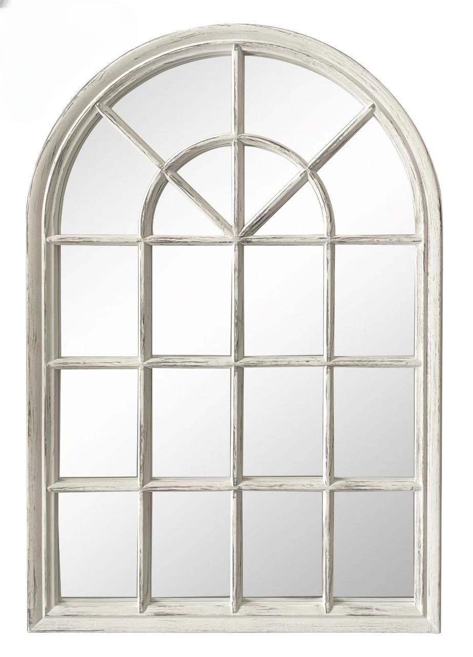 Family Ship White window-style wall mirror - ALHOME