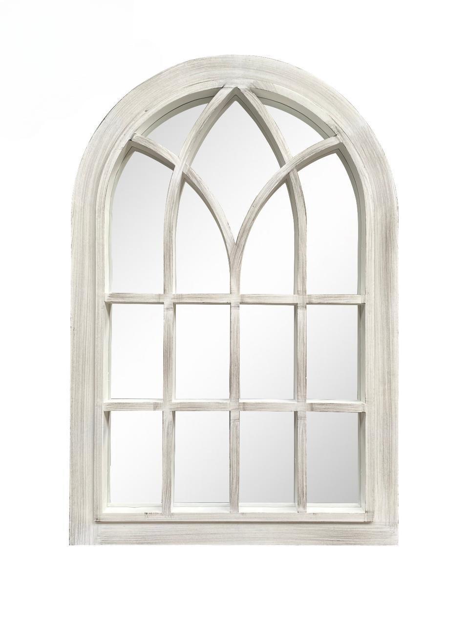 Family Ship White window-style wall mirror - ALHOME