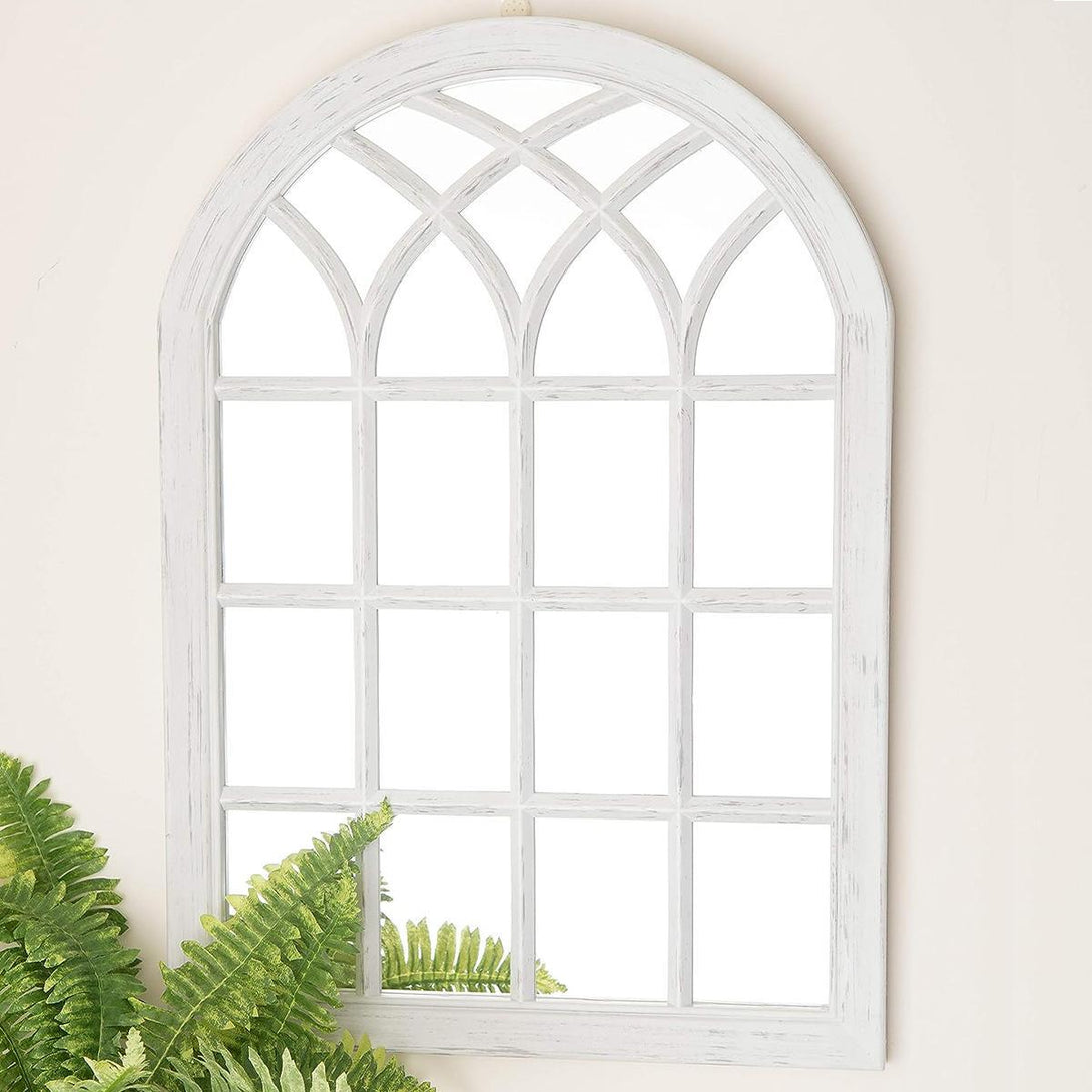 Family Ship White window-style wall mirror - ALHOME