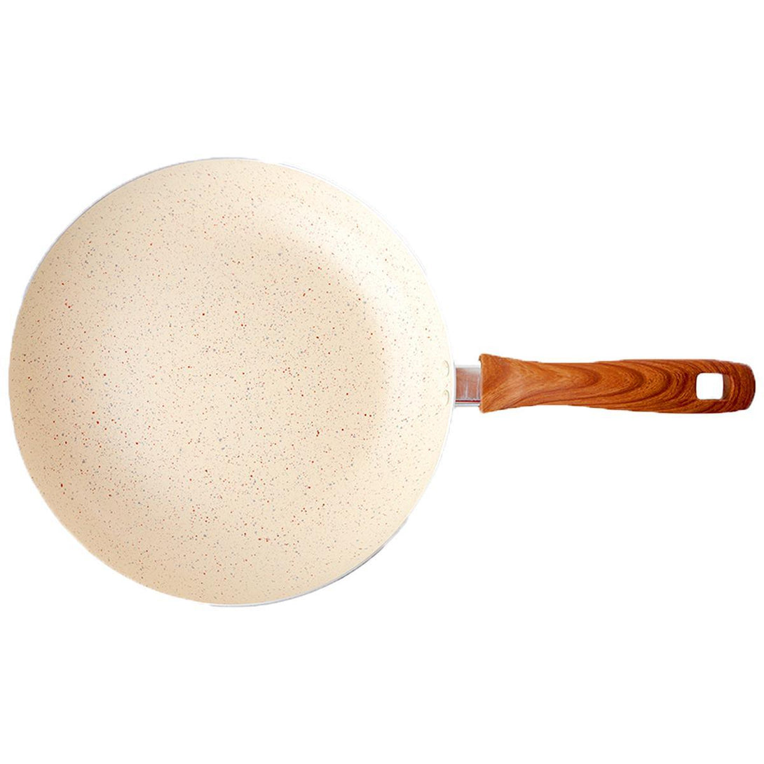 Family Beige granite cooking pan, 28 cm - ALHOME