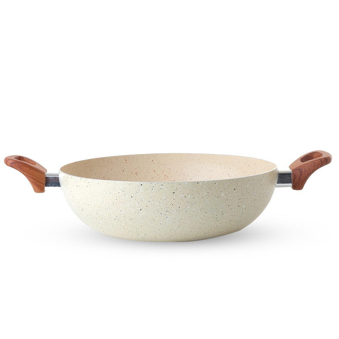 Family Beige granite frying pan 28 cm - ALHOME