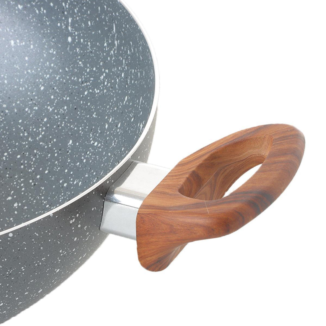 Family Gray granite frying pan 30 cm - ALHOME