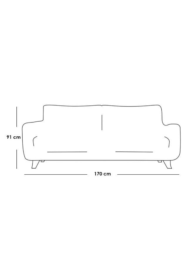 Alhome 2 Seaters Sofa 91x170x85 cm - Beige - ALHOME