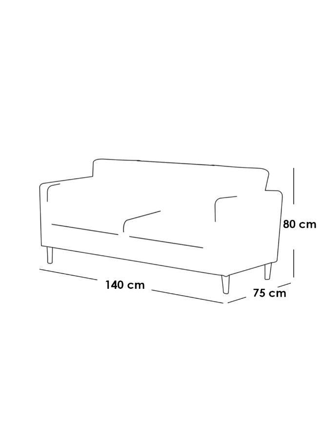 Alhome Sofa 140x75x80 cm - Pink - ALHOME