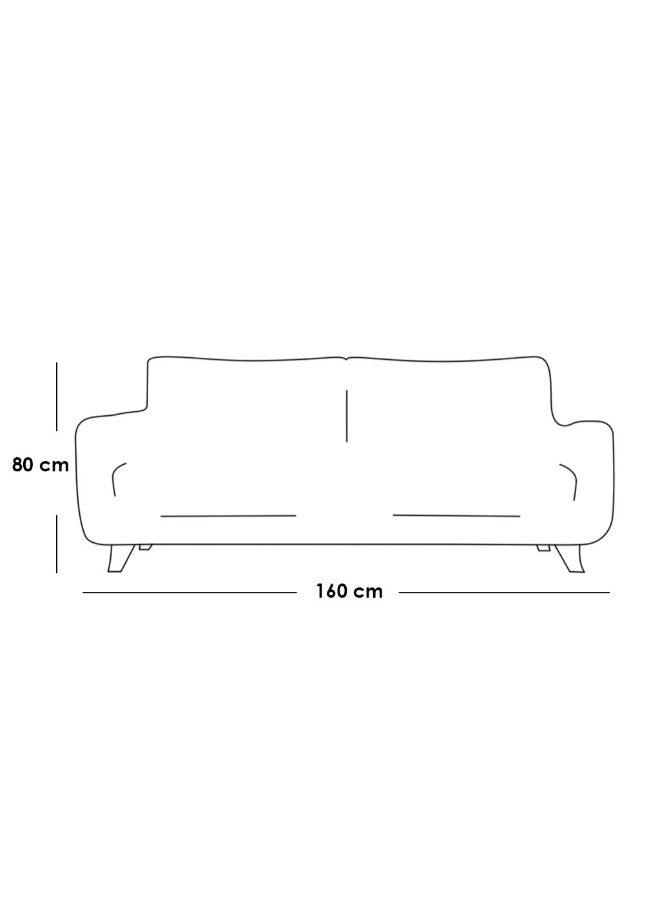 Alhome Sofa 160x90x80 cm - Beige - ALHOME