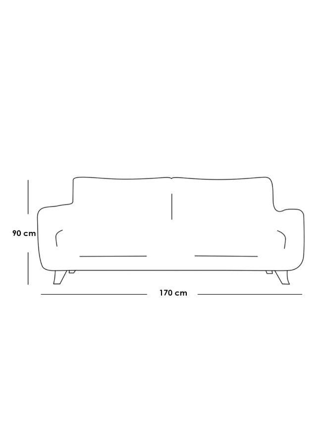 Alhome Sofa 170x90x90 cm - Brown - ALHOME