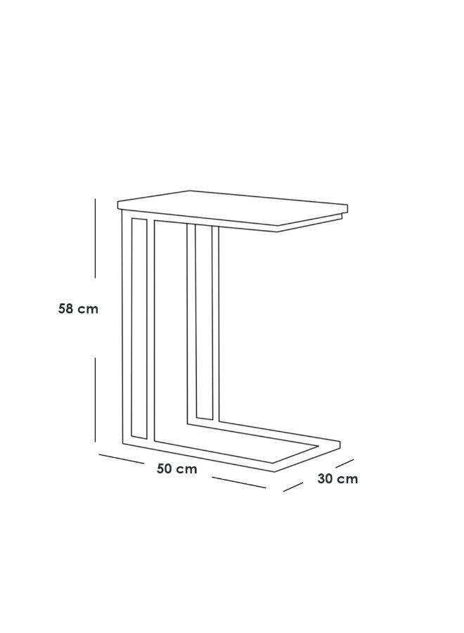 Alhome side table, size 50 x 30 x 58 cm - AL-190 - ALHOME