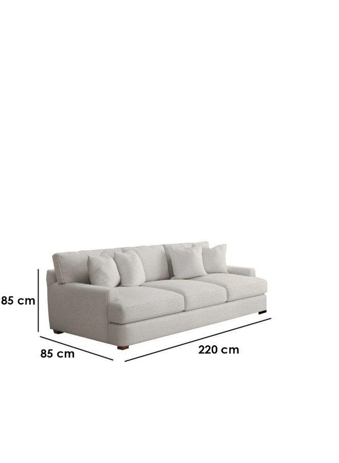 AlhomeThree-Seater Sofa - Gray - AL-158 - ALHOME