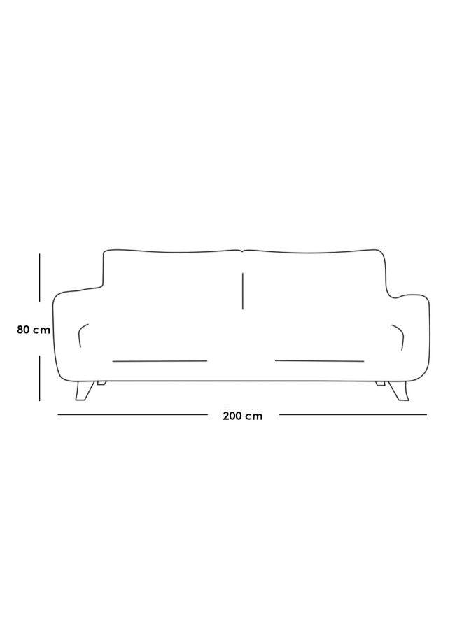 AlhomeThree-Seater Sofa - Beige - AL-195 - ALHOME